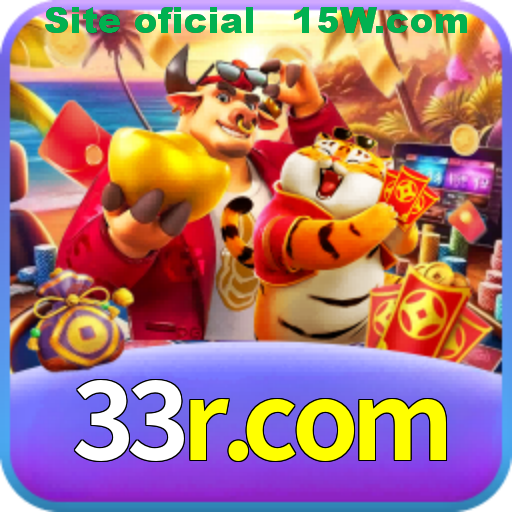 Imagem promocional da 33r.com mostrando a plataforma e suas vantagens